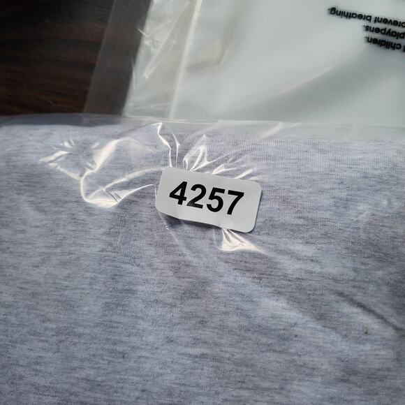 Lululemon Sweatshirt Womens Large Gray Crewneck Pullover Raglan Side Slit Logo - Picture 7 of 7